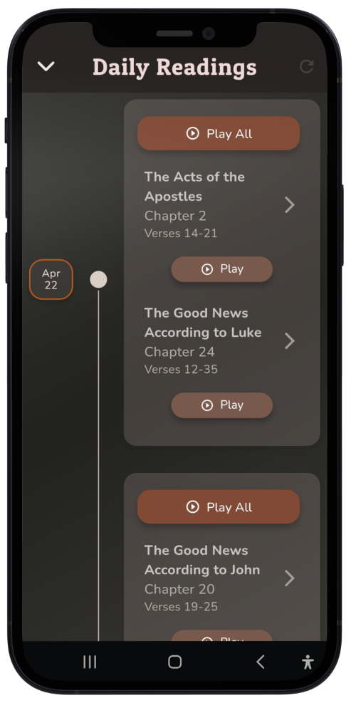 Orthodox Bible App daily readings